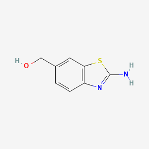 (2-aminobenzo[d]thiazol-6-yl)methanol Structure