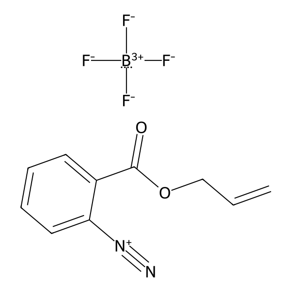 Benzenediazonium, 2-[(2-propen-1-yloxy)carbonyl]-, tetrafluoroborate(1-) (1:1) (ACI) Structure
