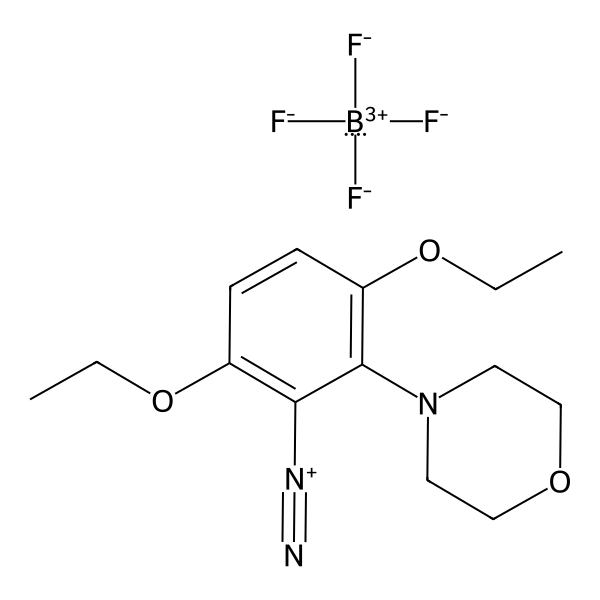 Benzenediazonium, 3,6-diethoxy-2-(4-morpholinyl)-, tetrafluoroborate(1-) (1:1) (ACI)