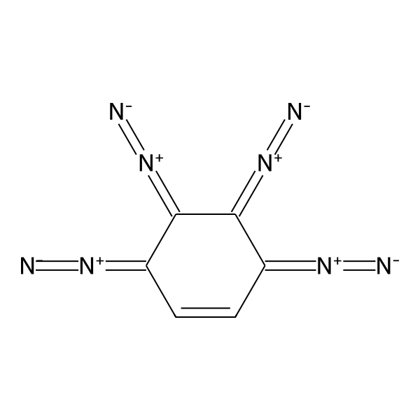 N1,N2,N3,N4-Tetraimino-5-cyclohexene-1,2,3,4-tetrimine (ACI) Structure