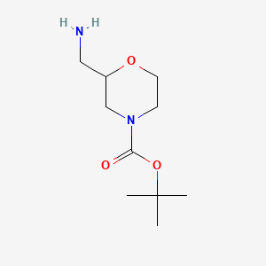 tert-butyl 2-(aminomethyl)morpholine-4-carboxylate