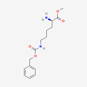 CBZ-D-lysine methyl ester Structure