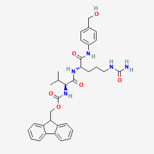 Fmoc-Val-Cit-PAB Structure