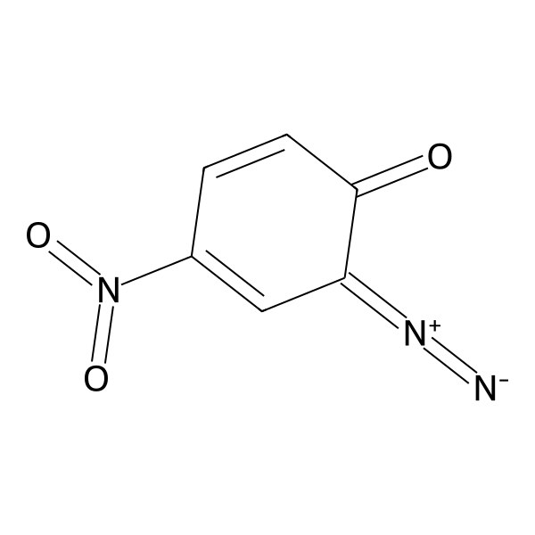 3,5-Cyclohexadiene-1,2-dione, 4-nitro-, 2-one (ACI) Structure