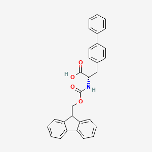 Fmoc-L-4,4′-Biphenylalanine Structure