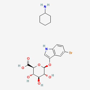 5-BROMO-3-INDOXYL-BETA-D-GLUCURONIC ACID CYCLOHEXYLAMMONIUM SALT