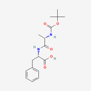 Boc-Ala-Phe-OH Structure