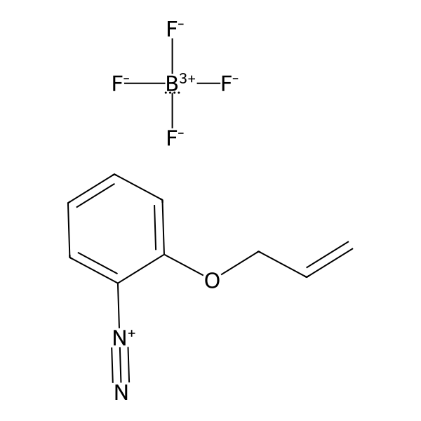 Benzenediazonium, 2-(2-propen-1-yloxy)-, tetrafluoroborate(1-) (1:1) (ACI) Structure