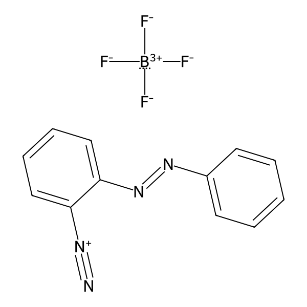 Benzenediazonium, 2-(2-phenyldiazenyl)-, tetrafluoroborate(1-) (1:1) (ACI) Structure