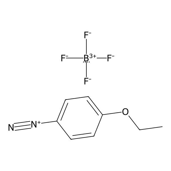 Benzenediazonium, 4-ethoxy-, tetrafluoroborate(1-) (1:1) (ACI) Structure