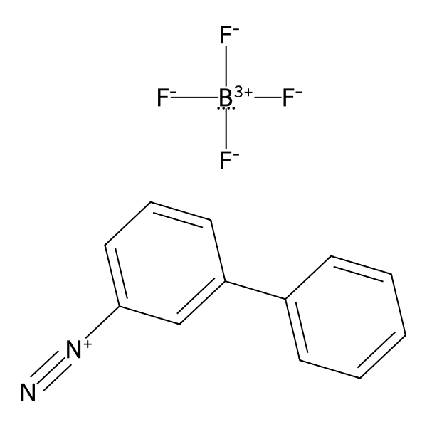 [1,1′-Biphenyl]-3-diazonium, tetrafluoroborate(1-) (1:1) (ACI) Structure