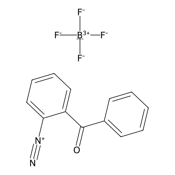 Benzenediazonium, 2-benzoyl-, tetrafluoroborate(1-) (1:1) (ACI) Structure