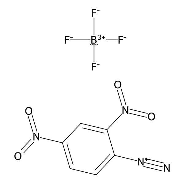 Benzenediazonium, 2,4-dinitro-, tetrafluoroborate(1-) (1:1) (ACI) Structure