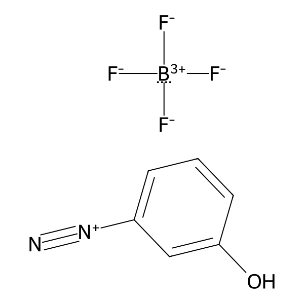 Benzenediazonium, 3-hydroxy-, tetrafluoroborate(1-) (1:1) (ACI) Structure
