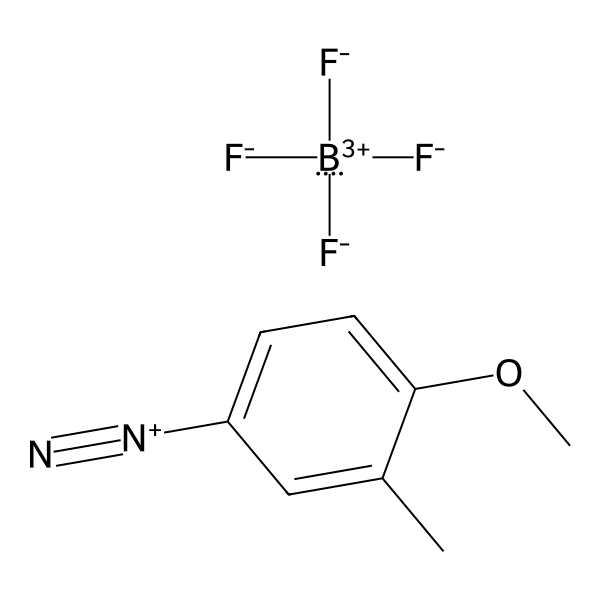 Diazene, (4-methoxy-3-methylphenyl)-, tetrafluoroborate(1-) (1:1) (ACI) Structure