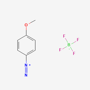 4-Methoxybenzenediazonium tetrafluoroborate Structure