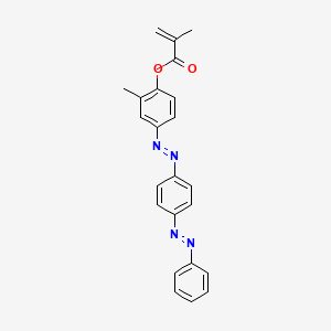 Disperse Yellow 7 methacrylate Structure