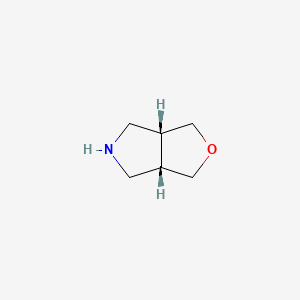(3AR,6AS)-HEXAHYDRO-1H-FURO[3,4-C]PYRROLE Structure