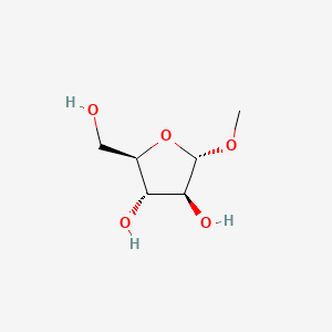.alpha.-D-Arabinofuranoside, methyl Structure
