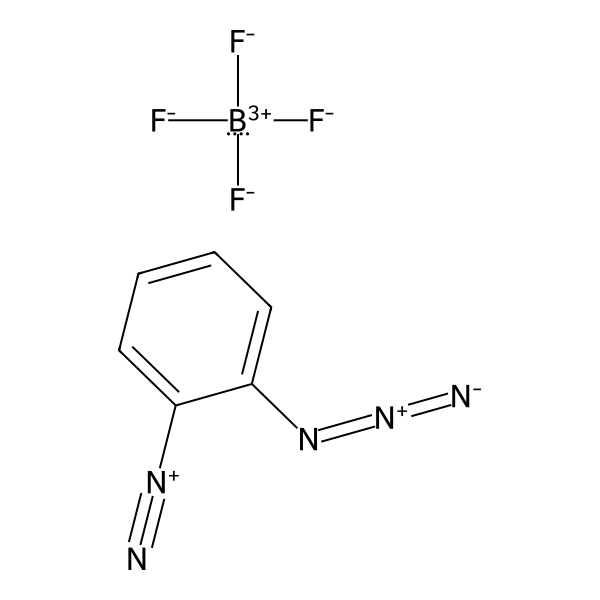 Benzenediazonium, 2-azido-, tetrafluoroborate(1-) (1:1) (ACI) Structure