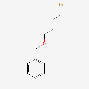((4-Bromobutoxy)methyl)benzene Structure