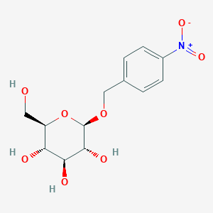 (4-Nitrophenyl)methyl-b-D-glucopyranoside Structure
