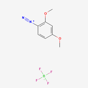 Benzenediazonium, 2,4-dimethoxy-, tetrafluoroborate(1-) (1:1) (ACI) Structure