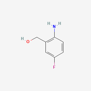 (2-Amino-5-fluorophenyl)methanol Structure