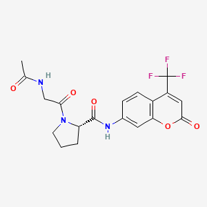 Ac-Gly-Pro-AFC Structure