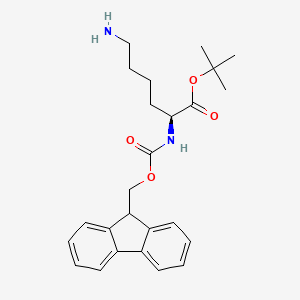 Fmoc-Lys-OtBu Structure